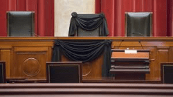 Scalia Justice Draped