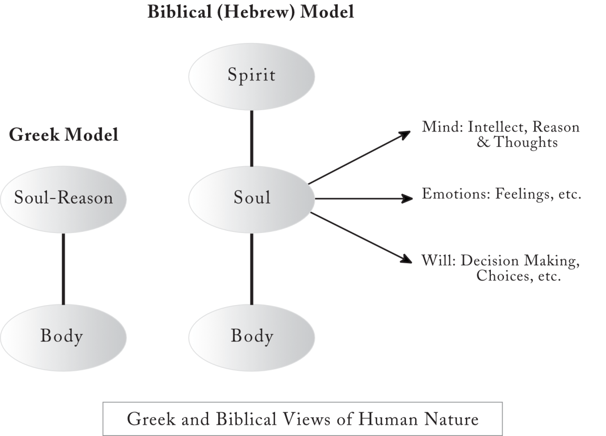 Greek vs Hebrew view of Human Nature, anthropology